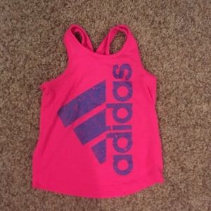 Girls Adidas Racerback Top